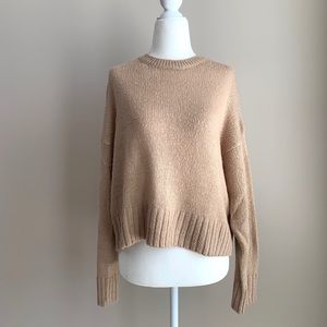 New Look Basic Beige Tan Long Sleeve Sweater